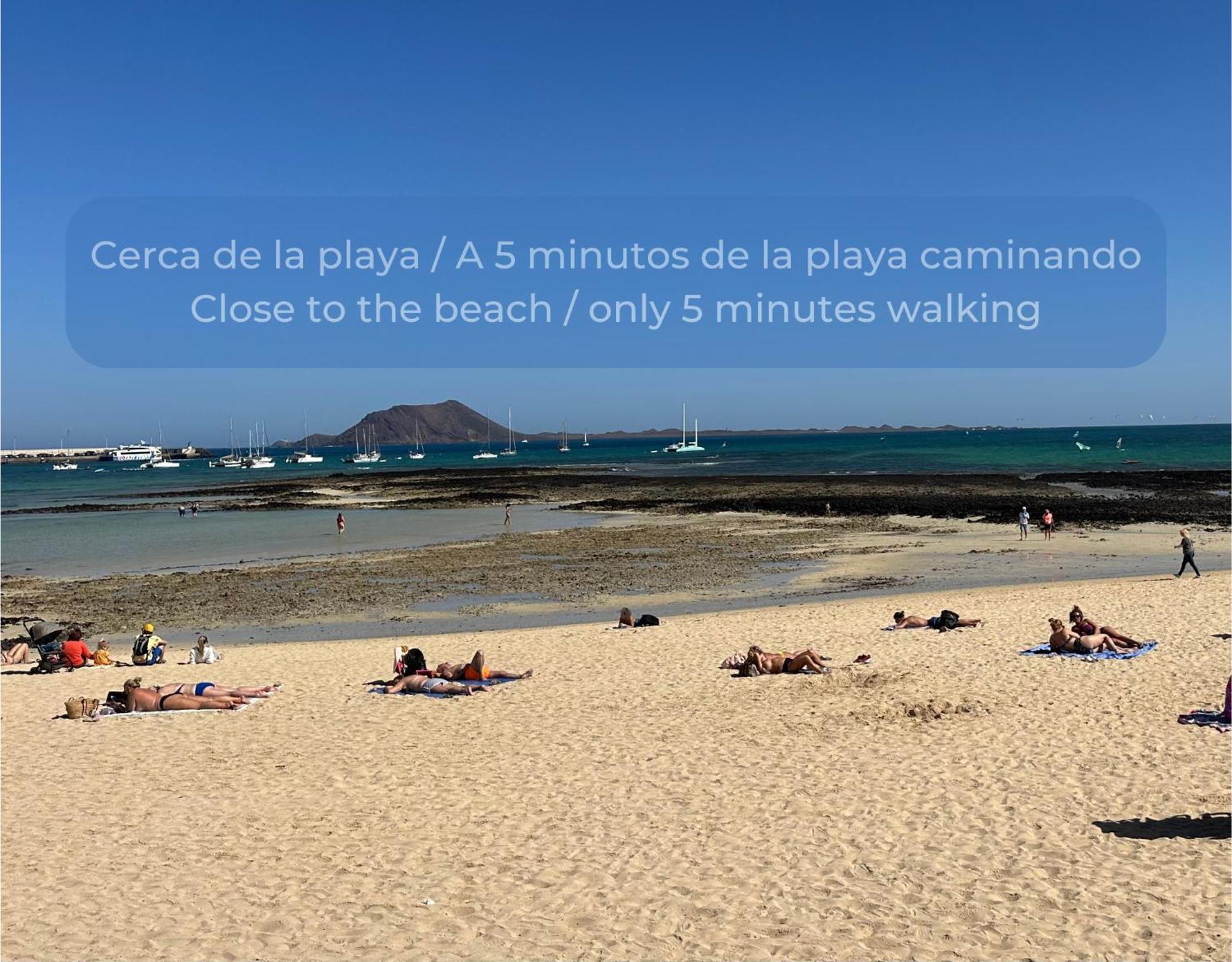Basa Paradise - Piscina, Terraza, Wifi Y Parking Corralejo Esterno foto